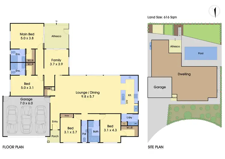 Floorplan of Homely house listing, 5 Haversack Court, Diamond Creek VIC 3089