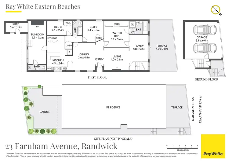 Floorplan of Homely house listing, 23 Farnham Avenue, Randwick NSW 2031