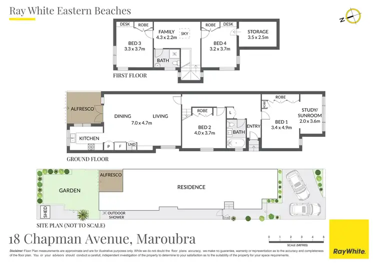 Floorplan of Homely house listing, 18 Chapman Avenue, Maroubra NSW 2035