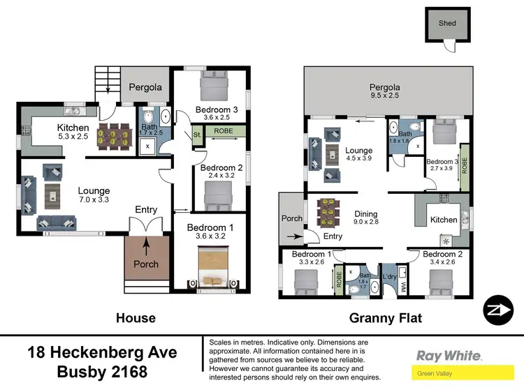 Floorplan of Homely house listing, 18 Heckenberg Avenue, Busby NSW 2168
