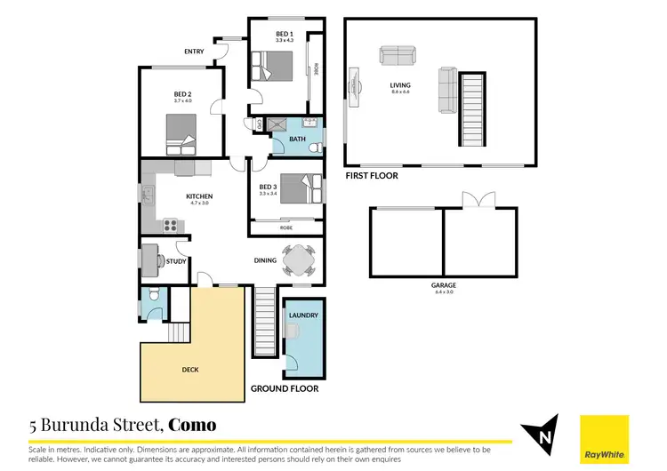 Floorplan of Homely house listing, 5 Burunda Street, Como NSW 2226