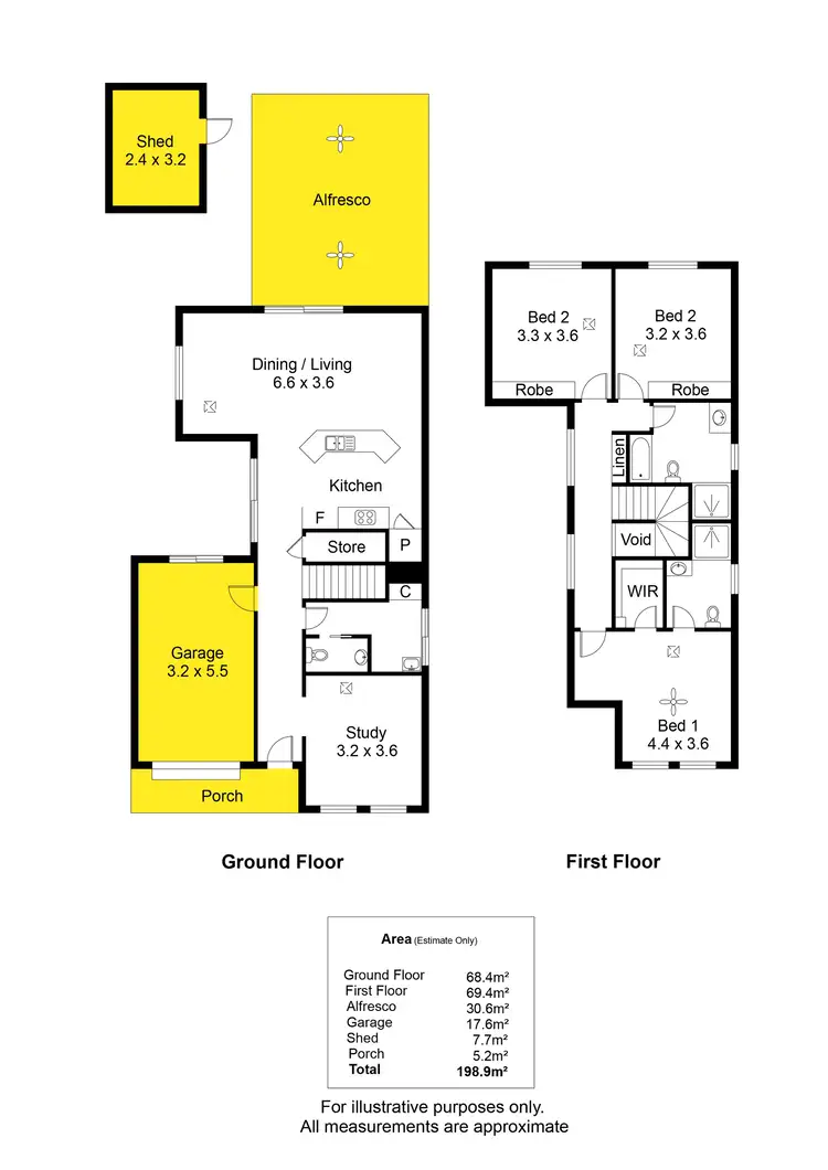 Floorplan of Homely house listing, 4 Beechwood Avenue, Mawson Lakes SA 5095