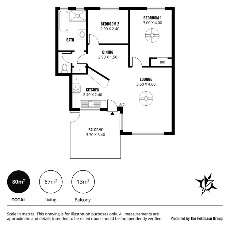 Floorplan of Homely unit listing, 24/258-260 Anzac Highway, Plympton SA 5038