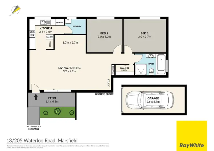 Floorplan of Homely apartment listing, 13/205 Waterloo Road, Marsfield NSW 2122