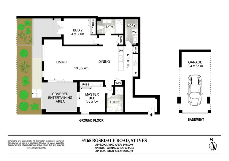 Floorplan of Homely apartment listing, 5/165-167 Rosedale Road, St Ives NSW 2075