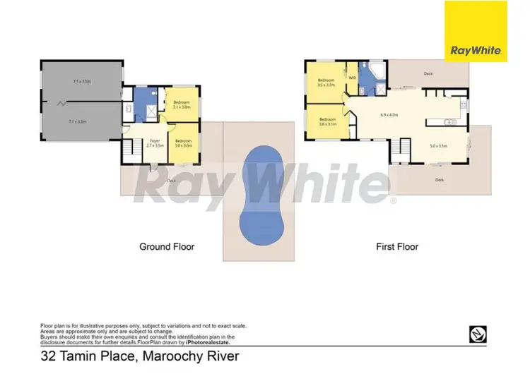 Floorplan of Homely house listing, 32 Tamin Place, Bli Bli QLD 4560