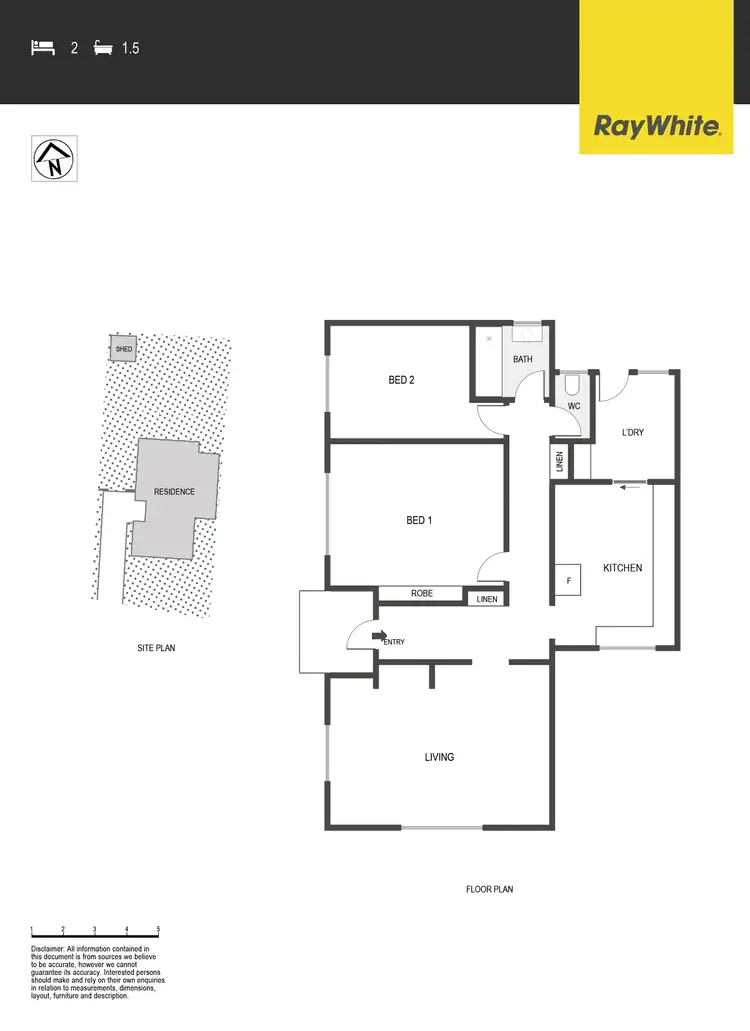 Floorplan of Homely house listing, 45 Tallara Parkway, Narrabundah ACT 2604