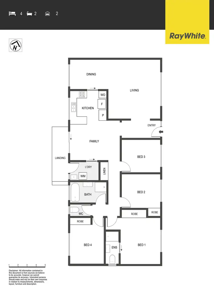 Floorplan of Homely house listing, 10 Farrelly Close, Oxley ACT 2903