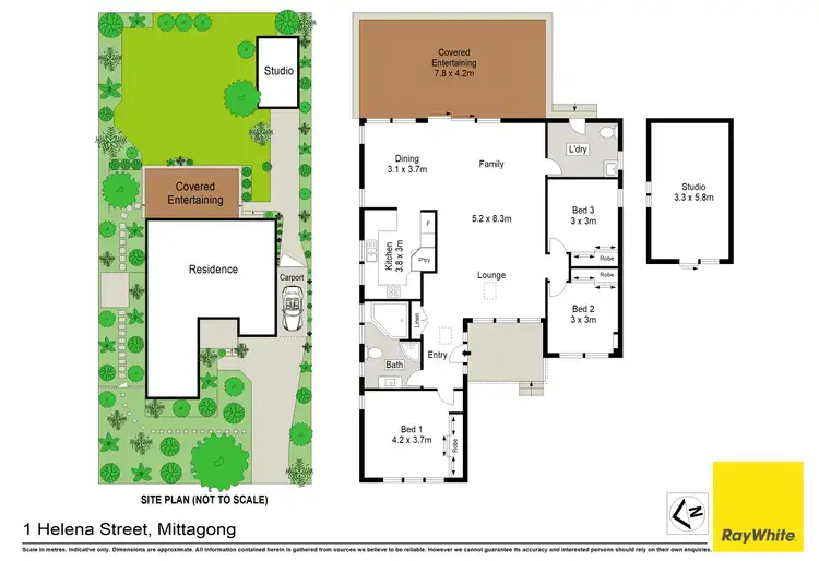Floorplan of Homely house listing, 1 Helena Street, Mittagong NSW 2575