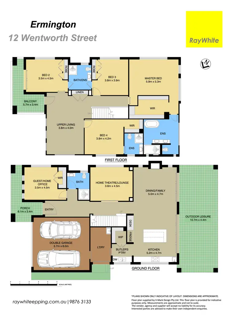 Floorplan of Homely house listing, 12 Wentworth Street, Ermington NSW 2115