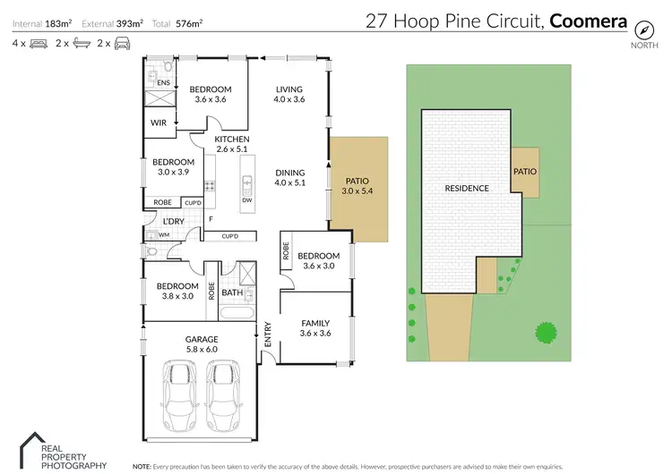 Floorplan of Homely house listing, 27 Hoop Pine Circuit, Coomera QLD 4209