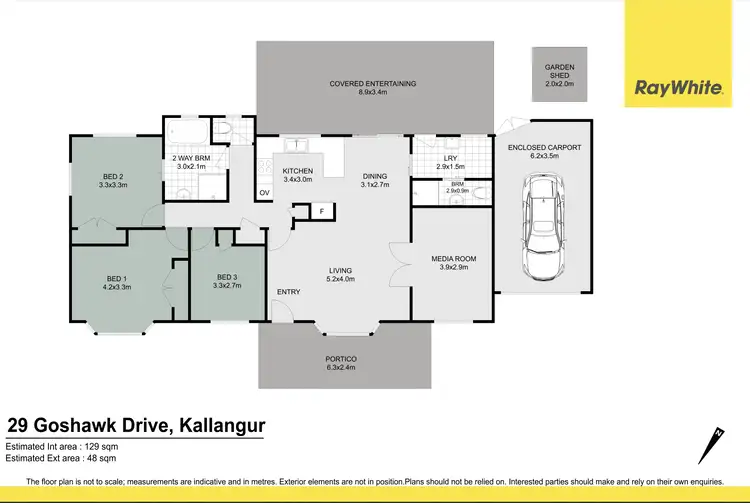 Floorplan of Homely house listing, 29 Goshawk Drive, Kallangur QLD 4503