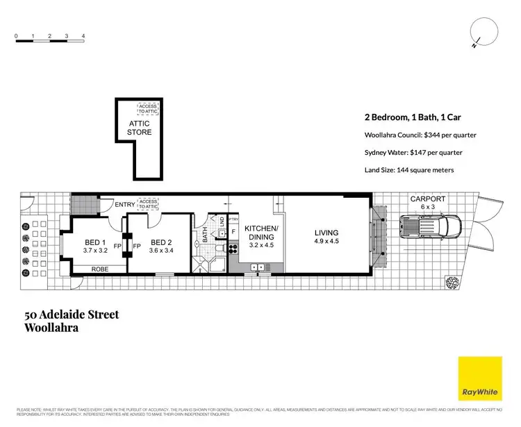 Floorplan of Homely house listing, 50 Adelaide Street, Woollahra NSW 2025