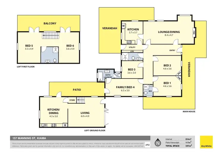 Floorplan of Homely house listing, 157 Manning Street, Kiama NSW 2533