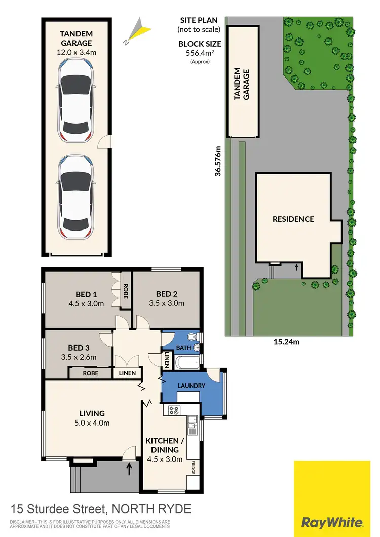 Floorplan of Homely house listing, 15 Sturdee Street, North Ryde NSW 2113