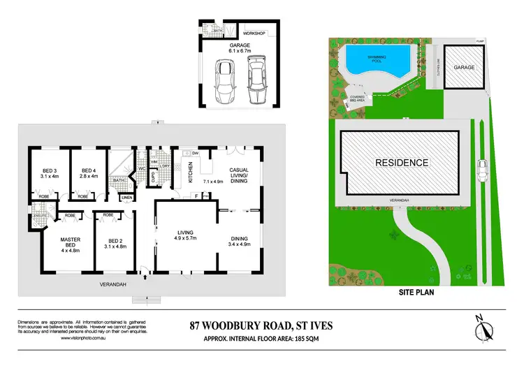 Floorplan of Homely house listing, 87 Woodbury Road, St Ives NSW 2075