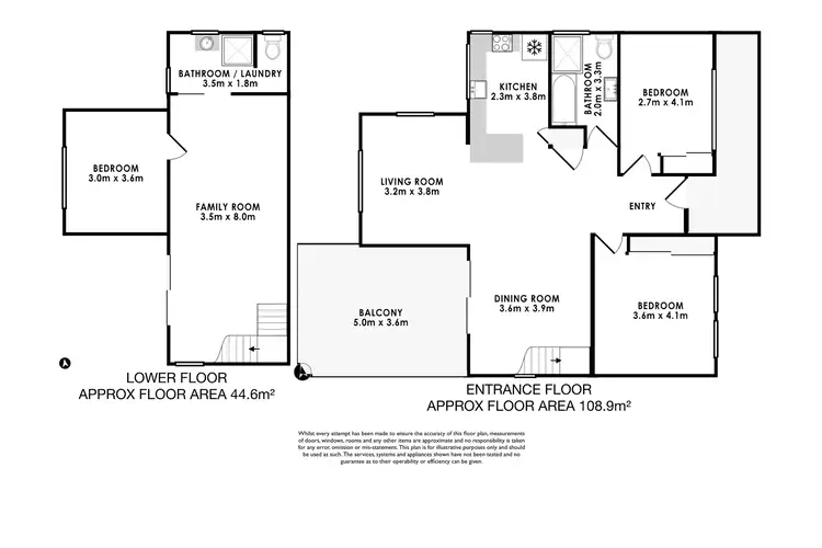 Floorplan of Homely house listing, 44 Tallean Road, Nelson Bay NSW 2315
