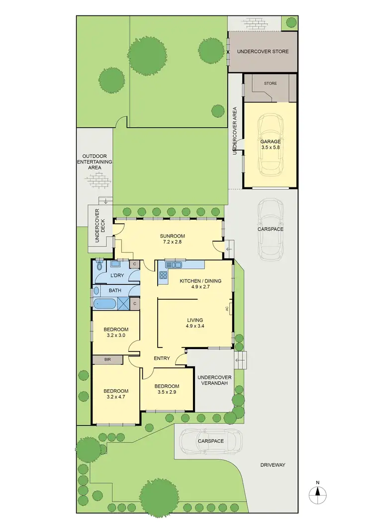 Floorplan of Homely house listing, 30 West Gateway, Keilor East VIC 3033