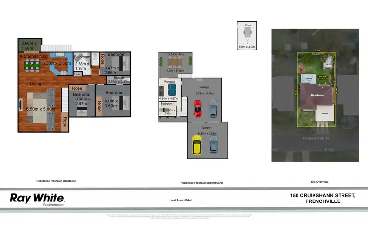 Floorplan of Homely house listing, 150 Cruikshank Street, Frenchville QLD 4701