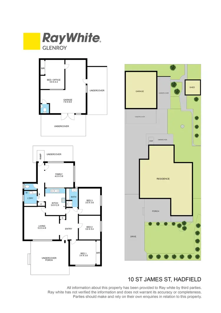Floorplan of Homely house listing, 10 St James Street, Hadfield VIC 3046