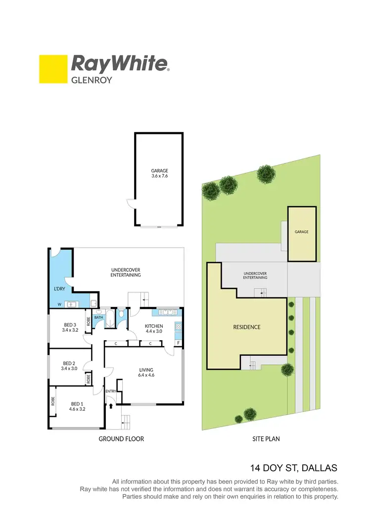 Floorplan of Homely house listing, 14 Doy Street, Dallas VIC 3047