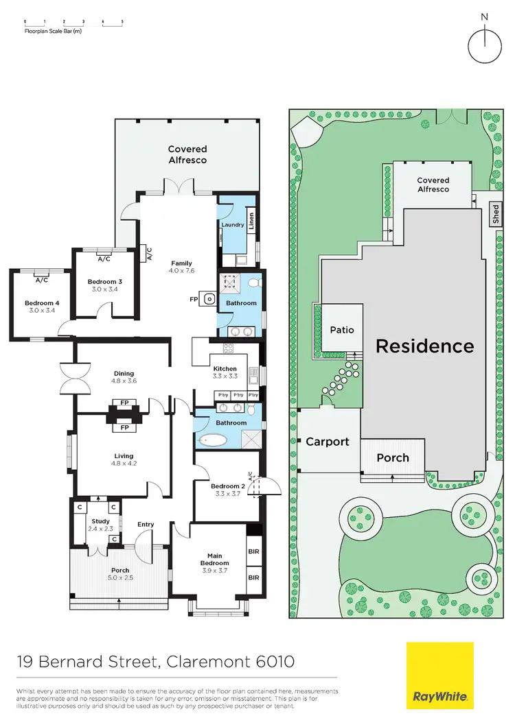 Floorplan of Homely house listing, 19 Bernard Street, Claremont WA 6010