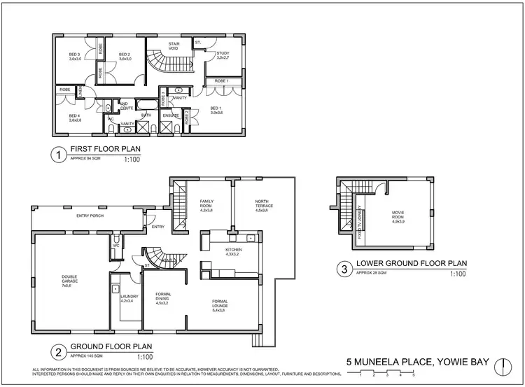 Floorplan of Homely house listing, 5 Muneela Place, Yowie Bay NSW 2228