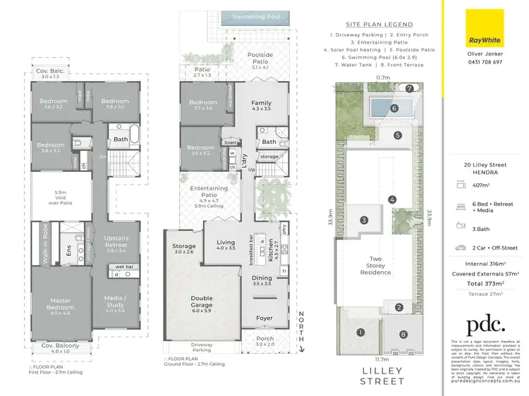Floorplan of Homely house listing, 20 Lilley Street, Hendra QLD 4011