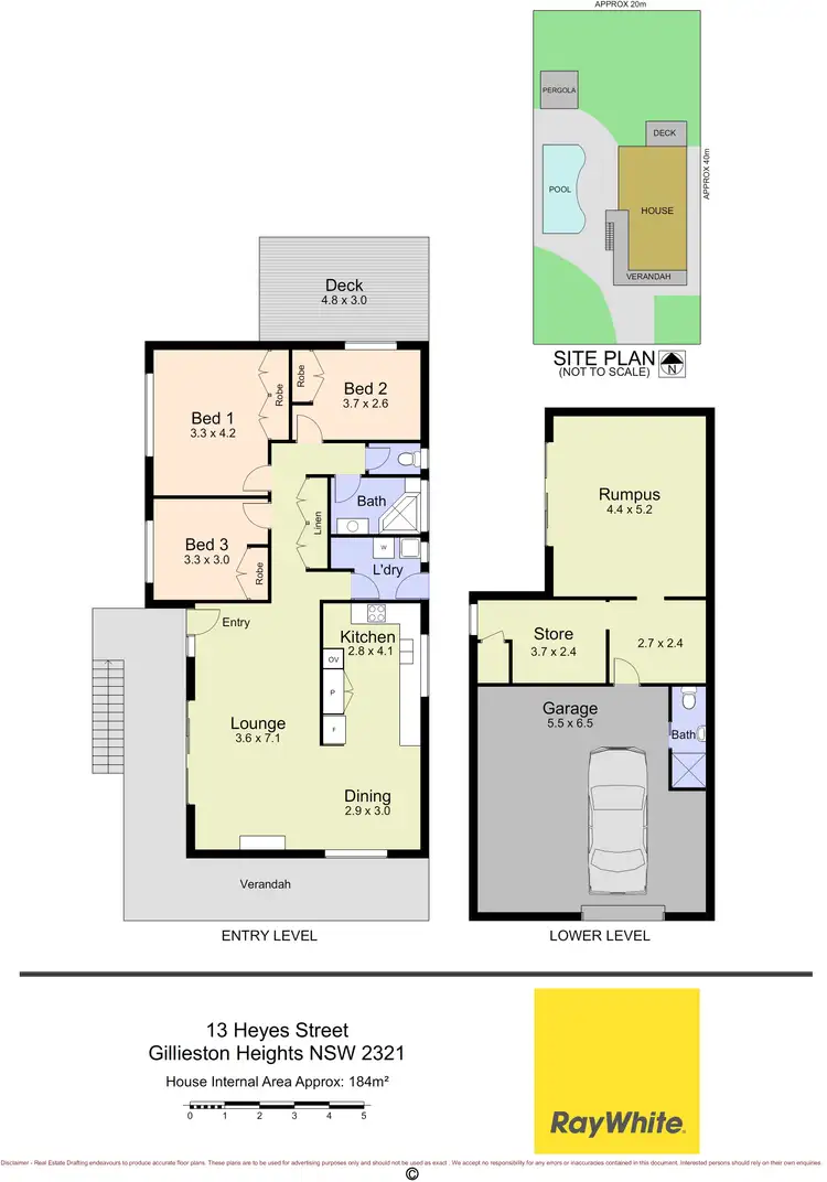 Floorplan of Homely house listing, 13 Heyes Street, Gillieston Heights NSW 2321