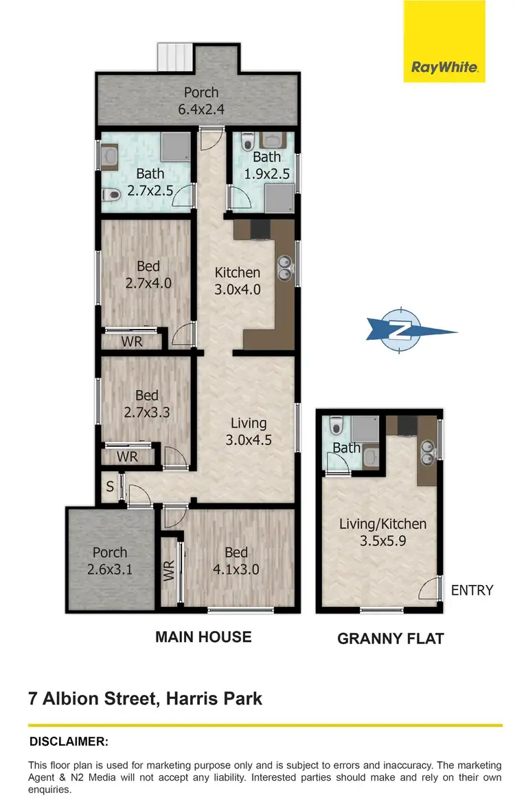 Floorplan of Homely house listing, 7 Albion Street, Harris Park NSW 2150