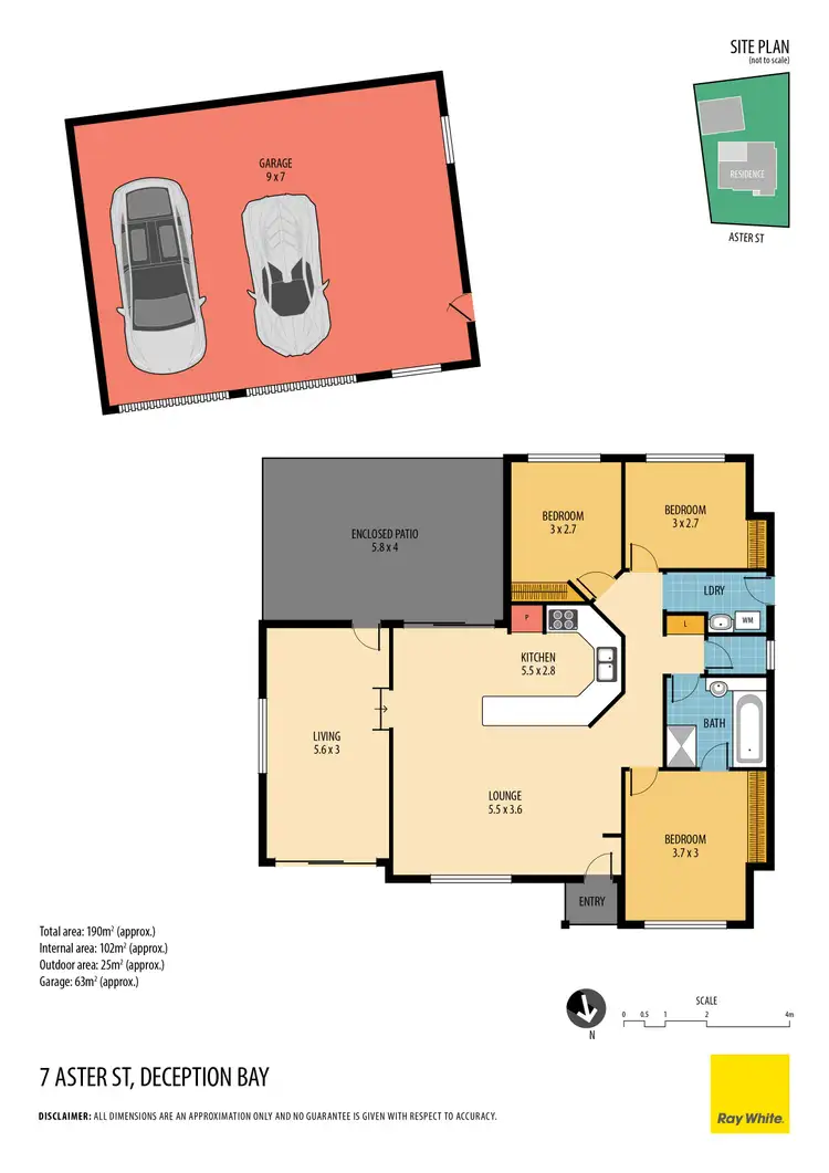 Floorplan of Homely house listing, 7 Aster Street, Deception Bay QLD 4508