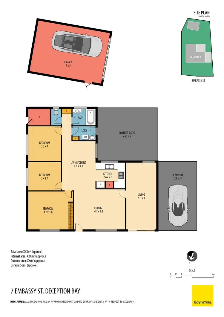 Floorplan of Homely house listing, 7 Embassy Street, Deception Bay QLD 4508