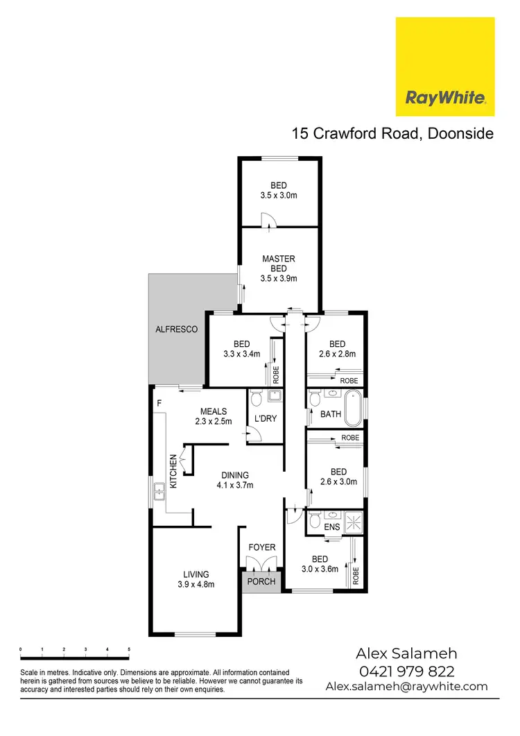 Floorplan of Homely house listing, 15 Crawford Road, Doonside NSW 2767