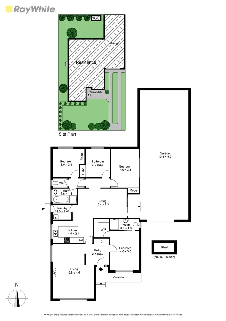Floorplan of Homely house listing, 44 Bellavista Crescent, Clayton South VIC 3169