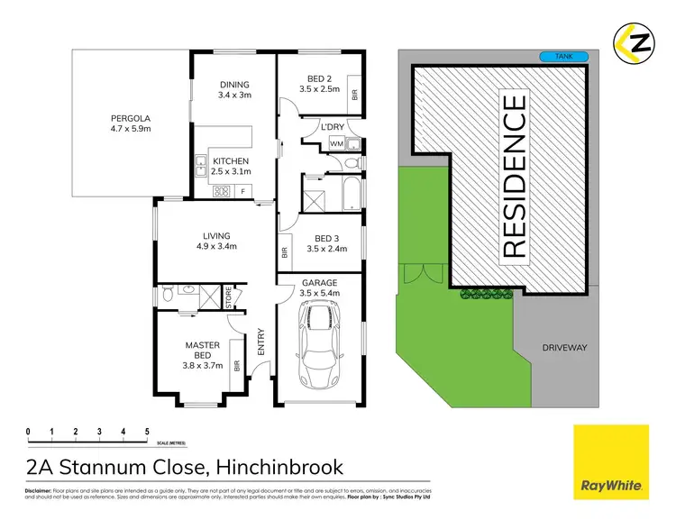 Floorplan of Homely house listing, 2A Stannum Close, Hinchinbrook NSW 2168