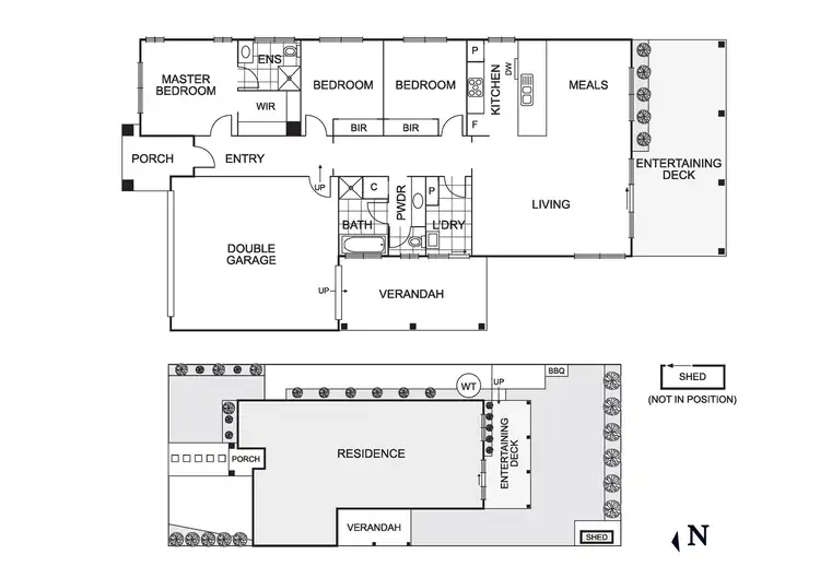 Floorplan of Homely house listing, 11 Gunghalin Drive, Doreen VIC 3754