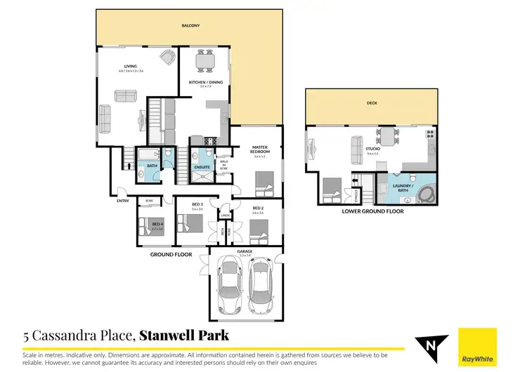 Floorplan of Homely house listing, 5 Cassandra Place, Stanwell Park NSW 2508