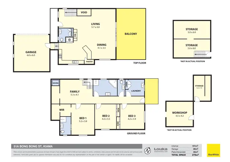 Floorplan of Homely house listing, 51A Bong Bong Street, Kiama NSW 2533