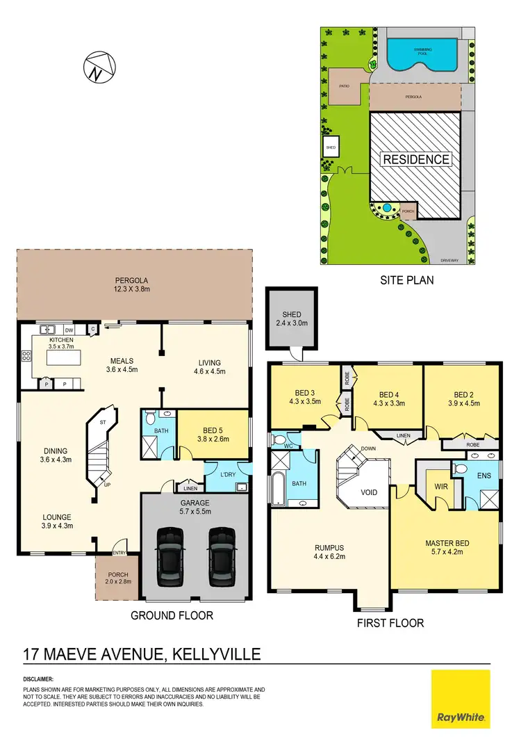 Floorplan of Homely house listing, 17 Maeve Avenue, Kellyville NSW 2155