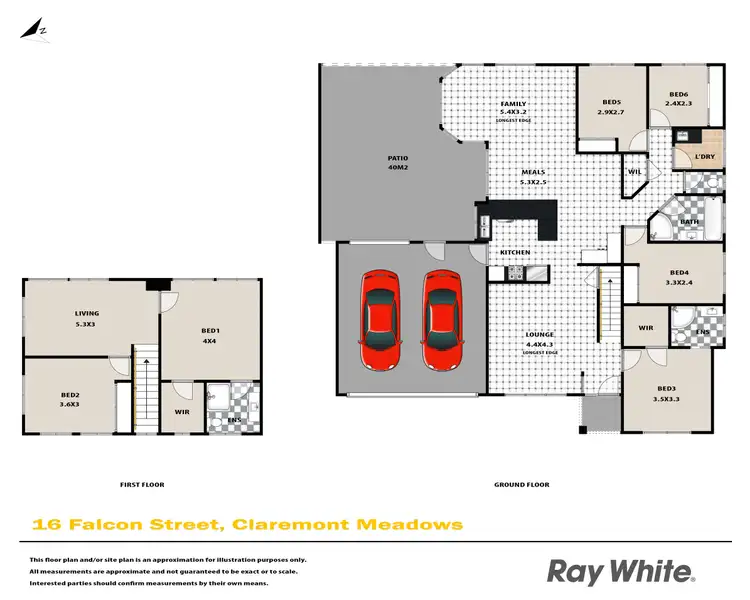 Floorplan of Homely house listing, 16 Falcon Crescent, Claremont Meadows NSW 2747