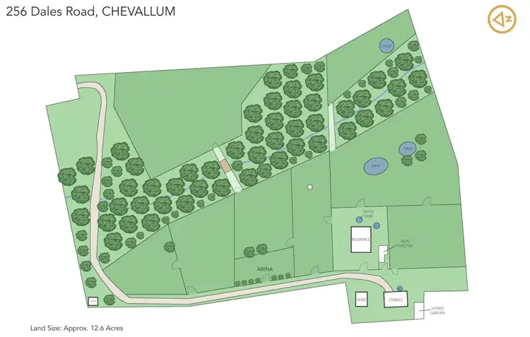 Floorplan of Homely house listing, 256 Dales Road, Chevallum QLD 4555