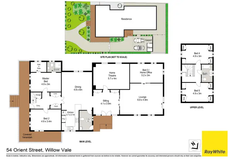 Floorplan of Homely house listing, 54 Orient Street, Willow Vale NSW 2575