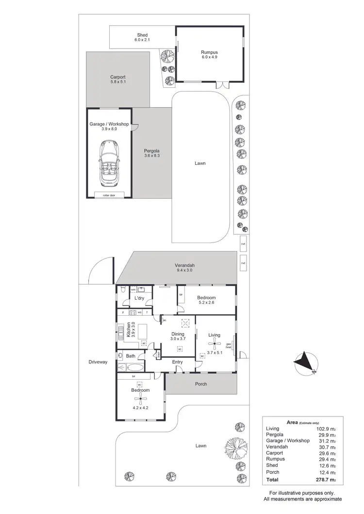 Floorplan of Homely house listing, 86 May Street, Woodville West SA 5011