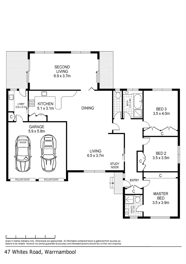 Floorplan of Homely house listing, 47 Whites Road, Warrnambool VIC 3280