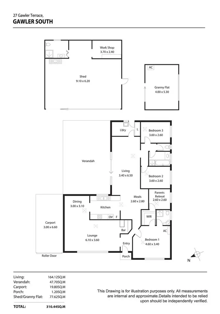 Floorplan of Homely house listing, 27 Gawler Terrace, Gawler South SA 5118
