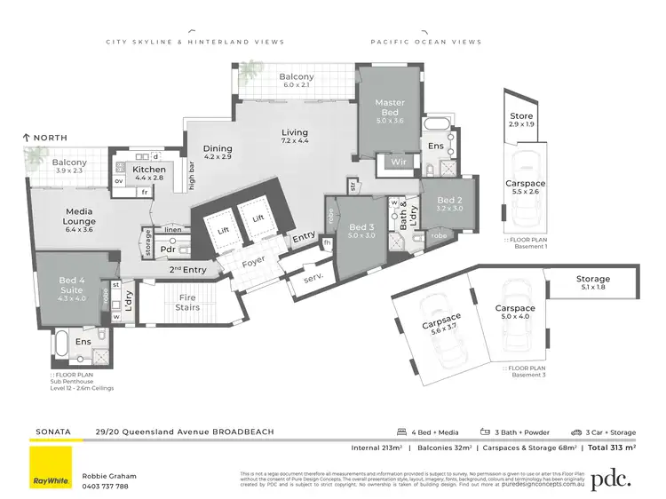Floorplan of Homely apartment listing, 29/20 Queensland Avenue, Broadbeach QLD 4218