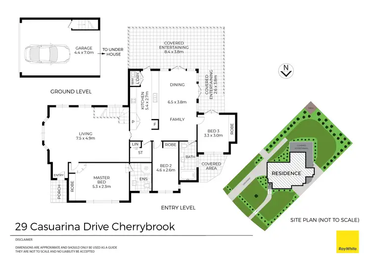 Floorplan of Homely house listing, 29 Casuarina Drive, Cherrybrook NSW 2126