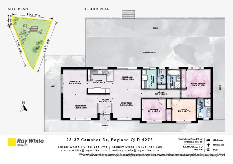Floorplan of Homely house listing, 23-37 Camphor Drive, Boyland QLD 4275