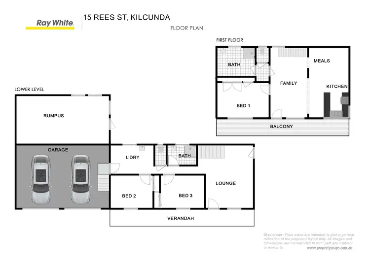 Floorplan of Homely house listing, 15 Rees Street, Kilcunda VIC 3995