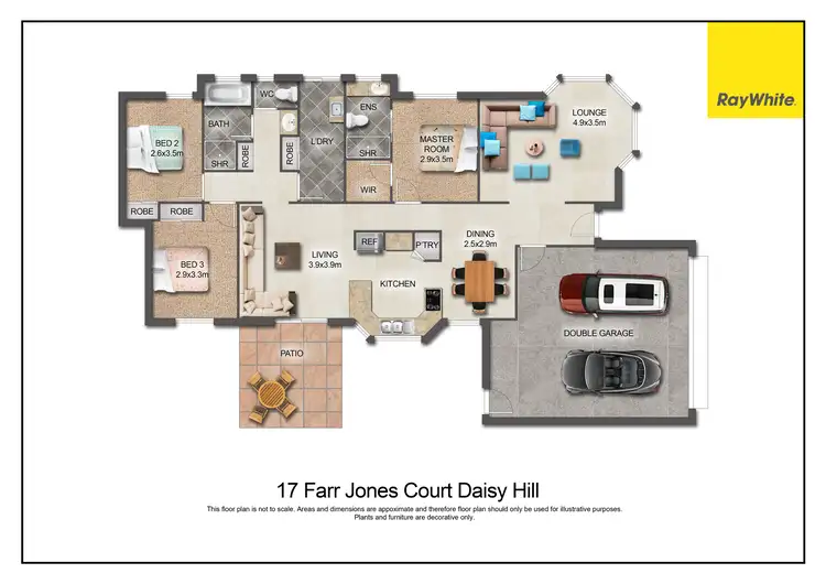 Floorplan of Homely house listing, 17 Farr Jones Court, Daisy Hill QLD 4127